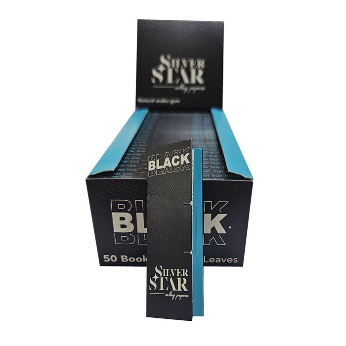 Бумага для самокруток SILVER STAR BLACK 3160 - фото 5307