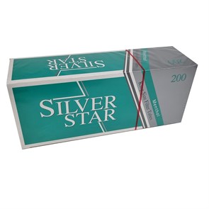 Гильзы сигаретные SILVER STAR MENTHOL 200шт 8.1*15мм 230