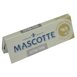 Бумага для самокруток  MASCOTTE EXTRA THIN ORGANIC 228