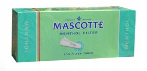 Сигаретные гильзы MASCOTTE Menthol 200шт 154